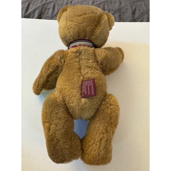 Boyds Bears Matthew Bear 20th Anniversary Edition 1999 Brown Teddy Wool A3 - Picture 3 of 3